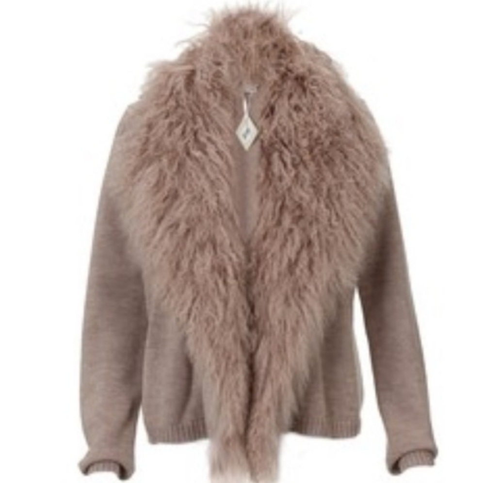 Haute hippie Genuine Lamb Fur xs/s